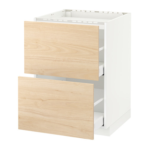 METOD/MAXIMERA base cab f hob/2 fronts/2 drawers