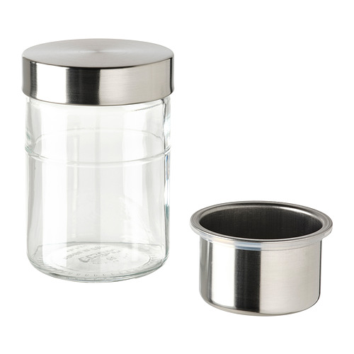 DAGKLAR, jar with insert