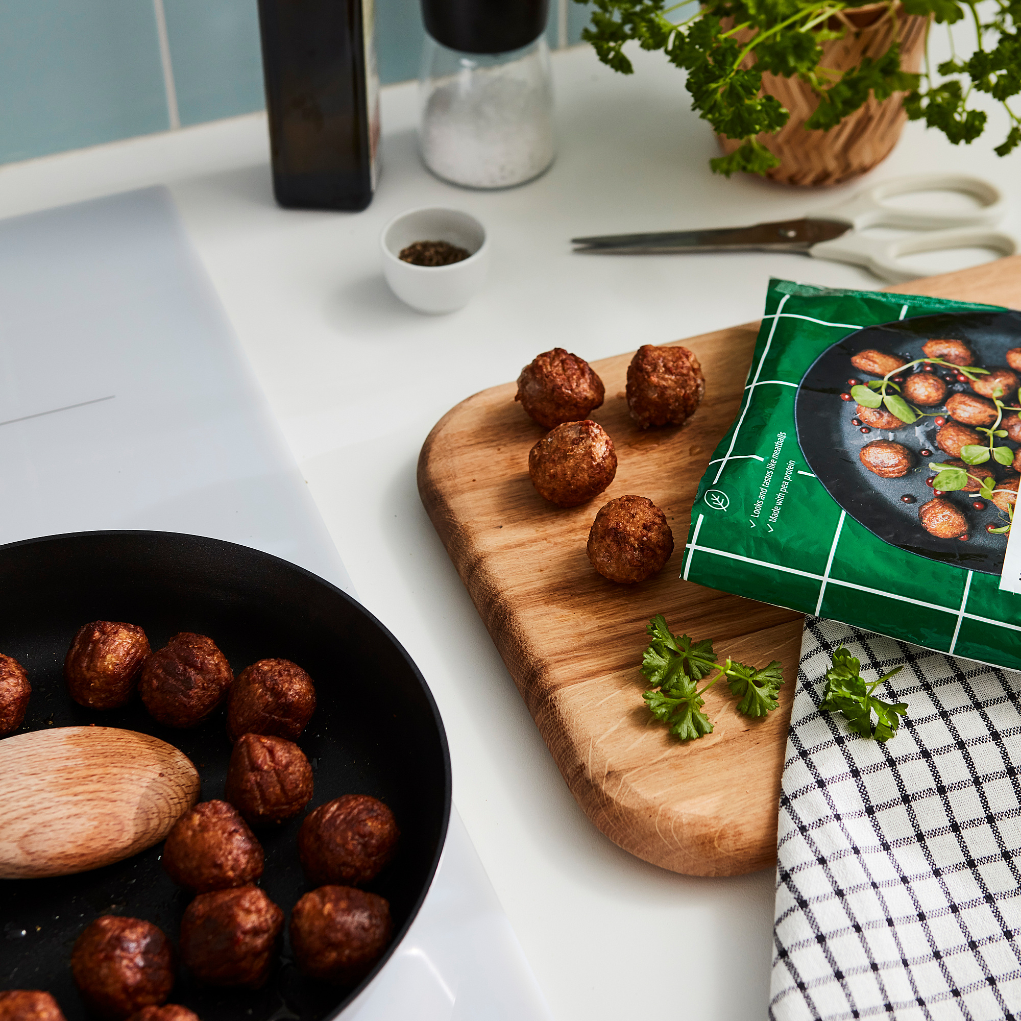 HUVUDROLL grænkerabollur