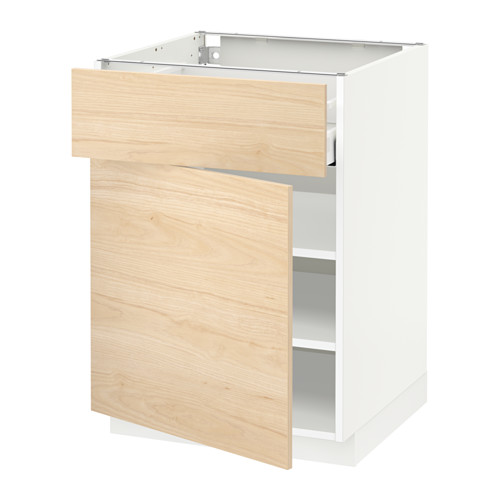 METOD/MAXIMERA, base cabinet with drawer/door