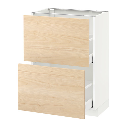 METOD/MAXIMERA base cabinet with 2 drawers