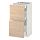 METOD/MAXIMERA, base cab with 2 fronts/3 drawers