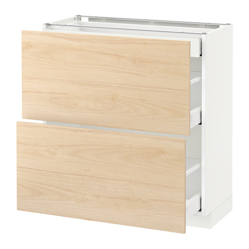 METOD/MAXIMERA base cab with 2 fronts/3 drawers