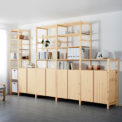 IVAR, 5 sections/shelves/cabinets