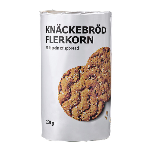 KNÄCKEBRÖD FLERKORN, hrökkbrauð, fjölkorna