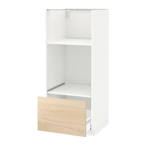 METOD/MAXIMERA high cab for oven/micro w drawer