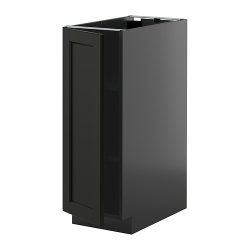 METOD base cabinet with shelves