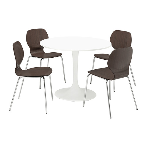 DOCKSTA/SIGTRYGG table and 4 chairs