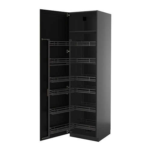 METOD high cabinet with pull-out larder