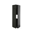 Black-grey-black stained
