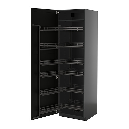 METOD high cabinet with pull-out larder