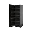 Black-grey-black stained