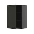Black-grey-black stained