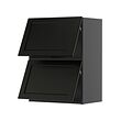 Black-grey-black stained