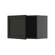 Black-grey-black stained