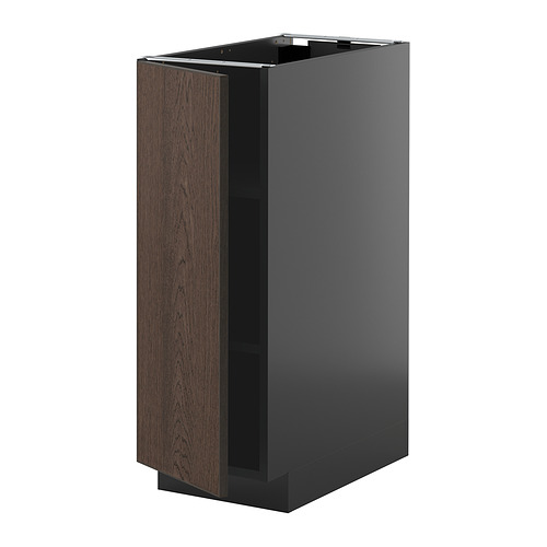 METOD base cabinet with shelves