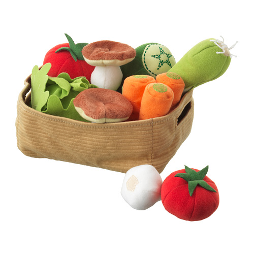 DUKTIG, 14-piece vegetables set