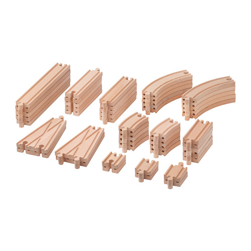 LILLABO 50-piece rail set