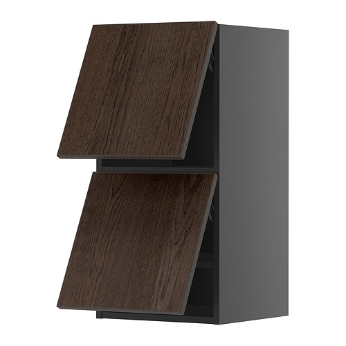 METOD wall cabinet horizontal w 2 doors