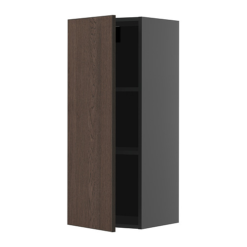 METOD wall cabinet with shelves