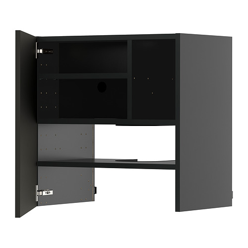 METOD wall cb f extr hood w shlf/door