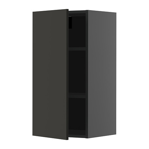 METOD wall cabinet with shelves