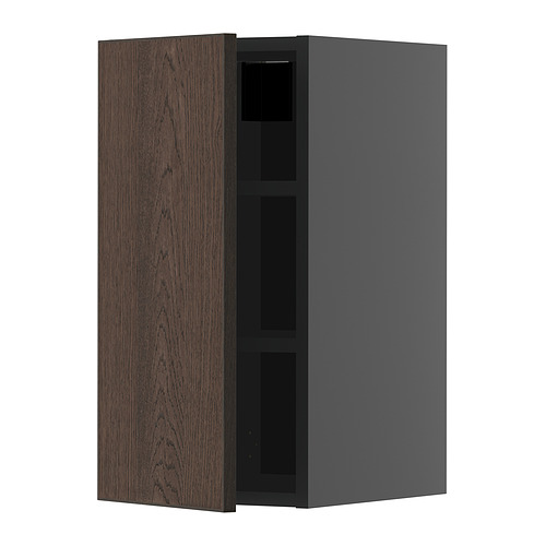 METOD wall cabinet with shelves