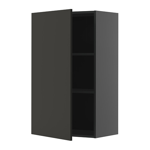 METOD wall cabinet with shelves