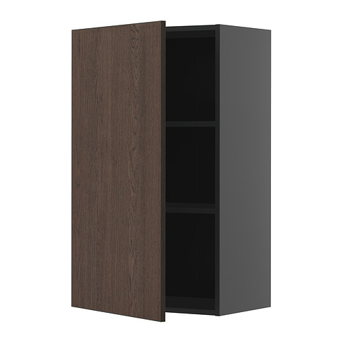 METOD wall cabinet with shelves