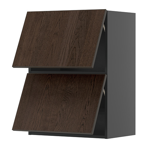METOD wall cabinet horizontal w 2 doors