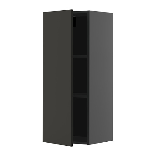 METOD wall cabinet with shelves