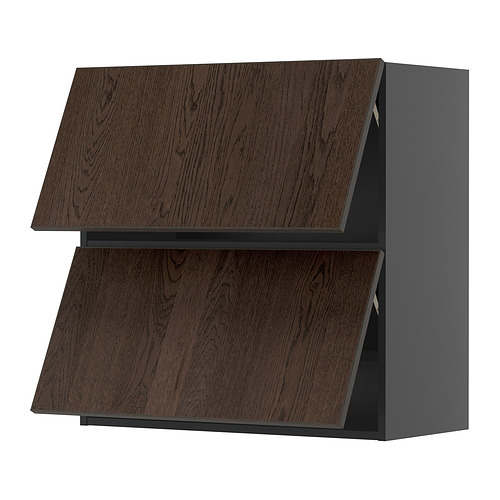 METOD wall cabinet horizontal w 2 doors