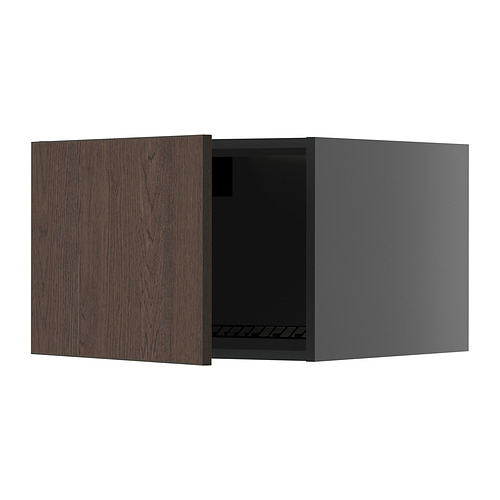 METOD top cabinet for fridge/freezer