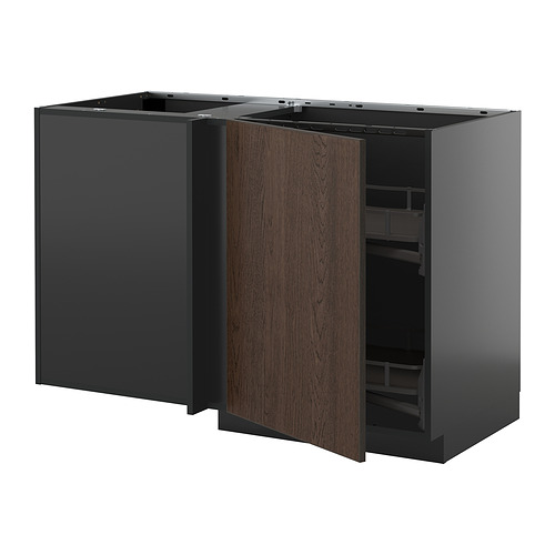 METOD corner base cab w pull-out fitting