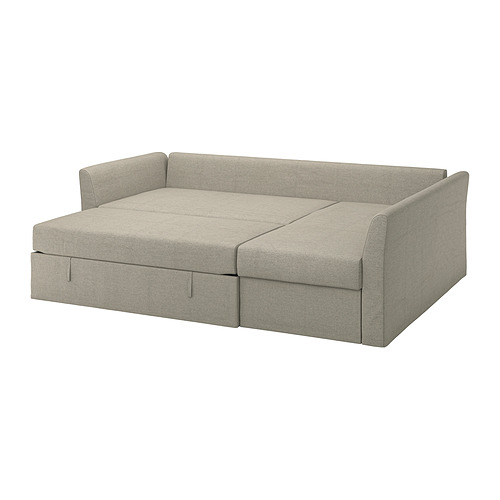 HOLMSUND, corner sofa-bed