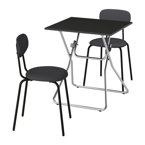 GUNDE/ÖSTANÖ, borð og tveir stólar
