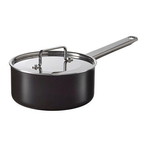 GULDÖRING, saucepan with lid