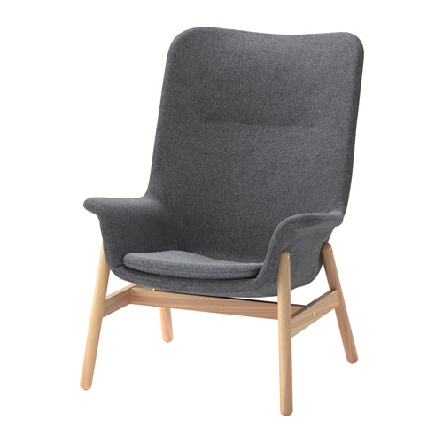 VEDBO, high-back armchair