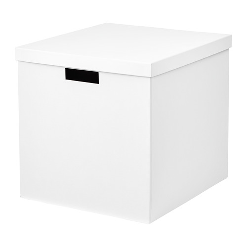 TJENA, storage box with lid