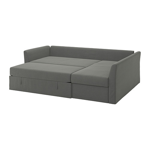 HOLMSUND, corner sofa-bed