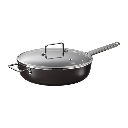 GULDÖRING, sauté pan with lid