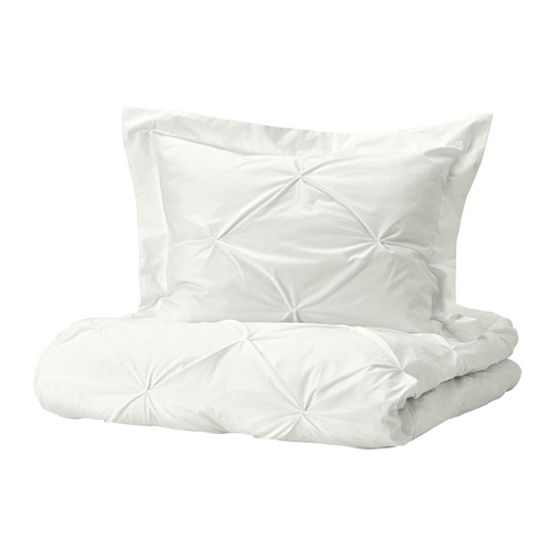 TRUBBTÅG, duvet cover and 2 pillowcases