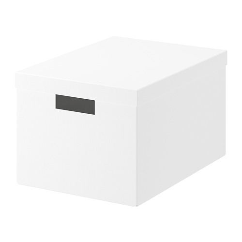 TJENA, storage box with lid