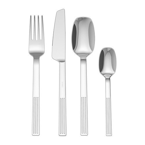 JUSTERA, 24-piece cutlery set
