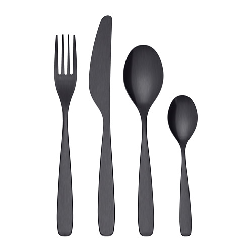 TILLAGD, 24-piece cutlery set