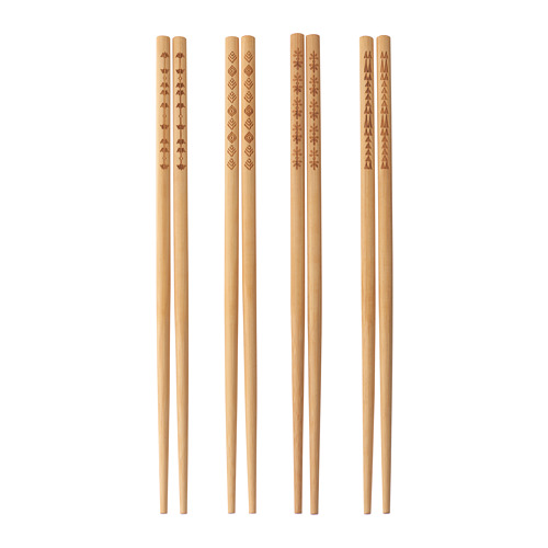TREBENT, chopsticks 4 pairs