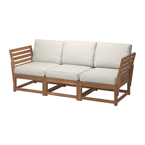 NÄMMARÖ, 3-seat modular sofa, outdoor
