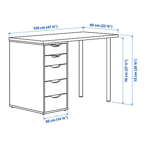 MITTCIRKEL/ALEX desk