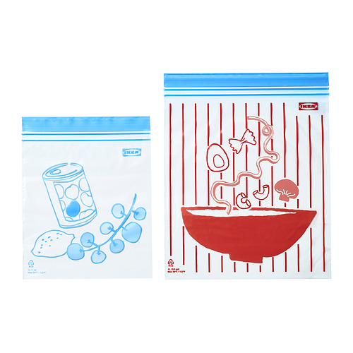 ISTAD, resealable bag