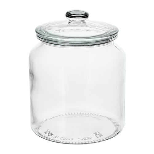 VARDAGEN, jar with lid
